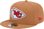 New Era 9FIFTY NFL Kanas City Chiefs Color Pack with Side Patch - Brown