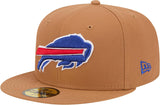 New Era NFL Buffalo Bills Color Pack 59FIFTY Fitted Hat with Side Patch - Tan