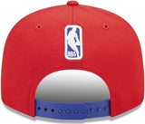 New Era 9FIFTY NBA Philadelphia 76ers City Edition Snapback Hat - Red