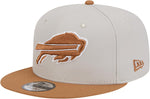 New Era 9FIFTY NFL Buffalo Bills Two Tone Color Pack Snapback Cap - Stone/Brown