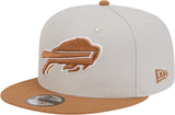 New Era 9FIFTY NFL Buffalo Bills Two Tone Color Pack Snapback Cap - Stone/Brown