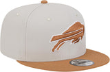 New Era 9FIFTY NFL Buffalo Bills Two Tone Color Pack Snapback Cap - Stone/Brown