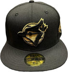 New Era MLB Toronto Blue Jays 1992 World Series 59FIFTY Fitted Hat - Black/Gold