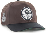 47 NHL Boston Bruins Hitch Dark Chocolate Snapback Hat