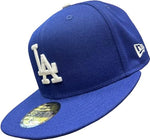 New Era MLB Los Angeles Dodgers Ohtani Sidepatch 59FIFTY Fitted Hat - Royal Blue