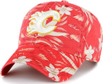 47 Clean Up NHL Calgary Tropicalia Adjustable Hat - Red