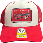 47 MLB Youth St. Louis Benny Adjustable Trucker Hat - Red