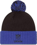 New Era NFL 2024 Buffalo Bills Social Justice Inspire Change Knit Pom Knit - Black/Blue