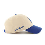 47 MLB MVP Los Angeles Dodgers Fairfield Adjustable Hat - White/Blue