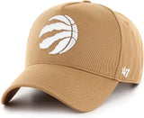 NBA Toronto Raptors Dune Ballpark 47 MVP Adjustable Hat Brown