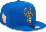 NFL Milwaukee Bucks 9Fifty City Edition Team Snapback Cap