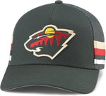 American Needle NHL Minnesota Wild Hotfoot Adjustable Snapback Hat - Green