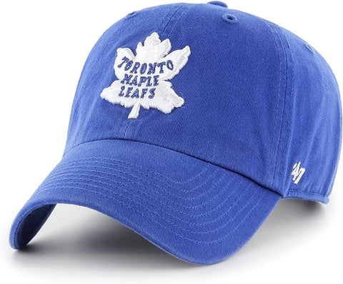 47 Men's Toronto Maple Leafs Vintage 1926 Logo Clean Up Adjustable Hat - One Size Blue