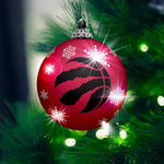 NBA Toronto Raptors Light Up Shatterproof Ornament - Pack of 2