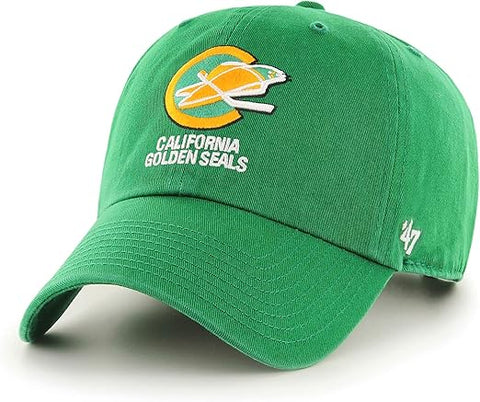 47 California Golden Seals Vintage Clean Up Adjustable Hat