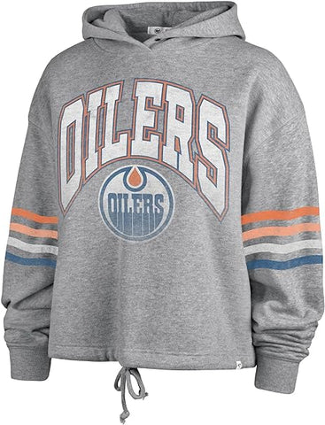 '47 NHL Women's Edmonton Oilers Upland Bennet Hoodie - Grey