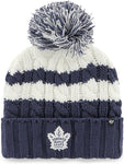 47 NHL Toronto Maple Leafs Beanie w/ Pom Pom - Blue/White