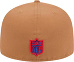 New Era NFL Buffalo Bills Color Pack 59FIFTY Fitted Hat with Side Patch - Tan