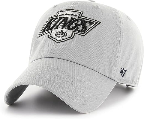 47 NHL Los Angeles 1988 Vintage Clean Up Adjustable Hat - Grey