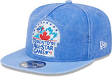 New Era MLB Toronto Blue Jays All -Star Game 1991 Pigment Dyed Golfer Snapback Hat - Blue