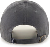 Compatible With New York Yankees Adjustable Strap Graphite Clean Up Cap Hat