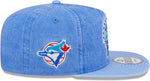 New Era MLB Toronto Blue Jays All -Star Game 1991 Pigment Dyed Golfer Snapback Hat - Blue