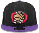 New Era Youth NBA Toronto Raptors 2024 City Edition 9FIFTY Snapback Hat - Black/Purple