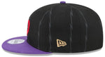 New Era Youth NBA Toronto Raptors 2024 City Edition 9FIFTY Snapback Hat - Black/Purple