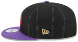 New Era 9FIFTY NBA Toronto Raptors 2024 City Edition Snapback Hat - Black/Purple