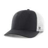 '47 Classic Black Trucker Adjustable Cap - Blank