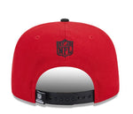 New Era 9FIFTY 2024 San Francisco 49ers Inspire Change A-Frame Adjustable Snapback Hat - Scarlet