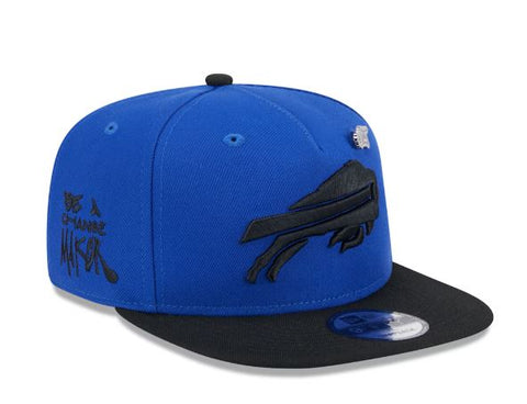 New Era 9FIFTY 2024 Buffalo Bills Inspire Change A-Frame Adjustable Snapback Hat - Royal Blue