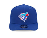 New Era MLB Toronto Blue Jays 9SEVENTY Stretch Snap Cooperstown Adjustable Cap - Blue