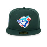 New Era MLB Toronto Blue Jays 1993 World Series Cooperstown 59FIFTY Fitted Hat - Field Green