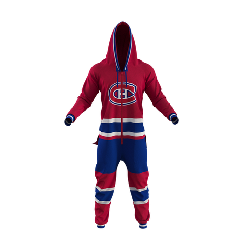 Hockey Sockey NHL Montreal Canadiens Onesie - Red/Blue