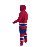 Hockey Sockey NHL Montreal Canadiens Onesie - Red/Blue