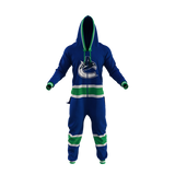 Hockey Sockey NHL Vancouver Canucks Onesie - Blue/Green