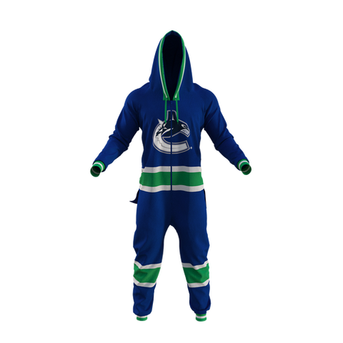 Hockey Sockey NHL Vancouver Canucks Onesie - Blue/Green