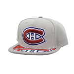 Men's Mitchell & Ness Gray Montreal Canadiens Munch Time Snapback Hat