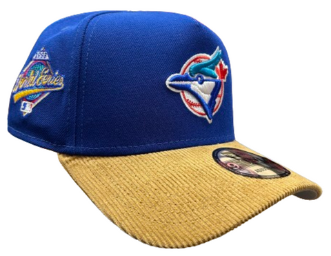 New Era MLB Toronto Blue Jays 1993 World Series 9FORTY Adjustable Snapback Hat - Royal Wheat