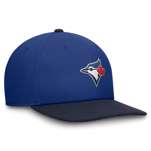 Nike Toronto Blue Jays Pro Performance Evergreen Fitted Snapback Hat - Royal/Dark Blue