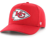 47 NFL Kansas City Chiefs Hitch Adjustable Snapback - Red