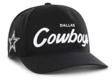 47 NFL Dallas Cowboys Attitude Hitch Adjustable Snapback - Black