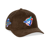 New Era Toronto Blue Jays 9FORTY World Series 1993 Corduroy Brown A Frame - Adjustable