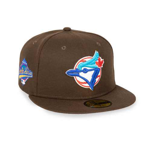 NEW ERA TORONTO BLUE JAYS 1993 WORLD SERIES 59FIFTY 5950 BROWN - FITTED HAT