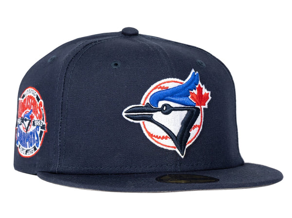 Men's Toronto Blue Jays New Era Royal/Powder Blue 1992 World Series  Champions Letterman 59FIFTY Fitted Hat