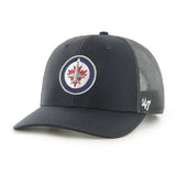 47 Trucker NHL Winnipeg Jets Mesh Back Adjustable Hat - Navy