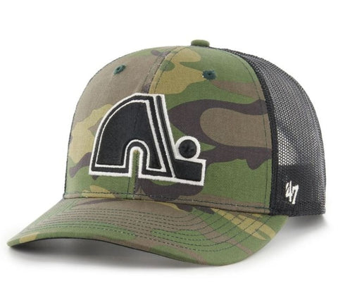 47 Camo Trucker NHL Quebec Nordiques - Adjustable Hat