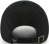 47 Clean Up NFL Philadelphia Eagles Classic Logo Adjustable Hat - Black