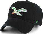 47 Clean Up NFL Philadelphia Eagles Classic Logo Adjustable Hat - Black